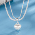 Heart Pendant Necklace For Women