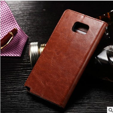 PU Wallet Flip Phone Case-Blue