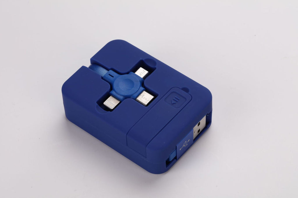 Three In One Data Cable-Pink