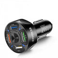 Fast Charge Car Charger-Black