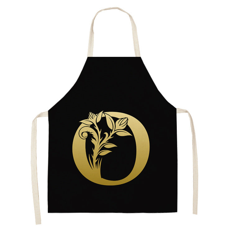 Letter Series Apron