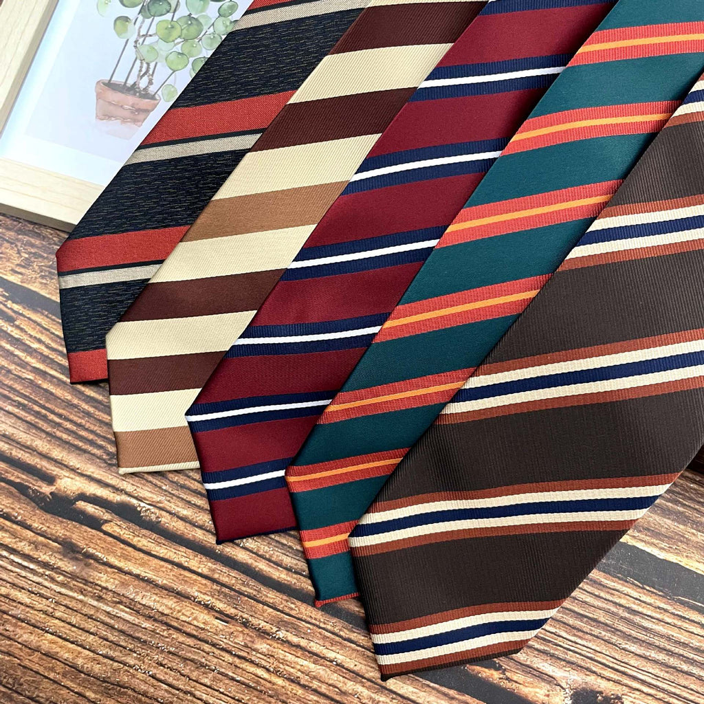 Retro Striped Tie