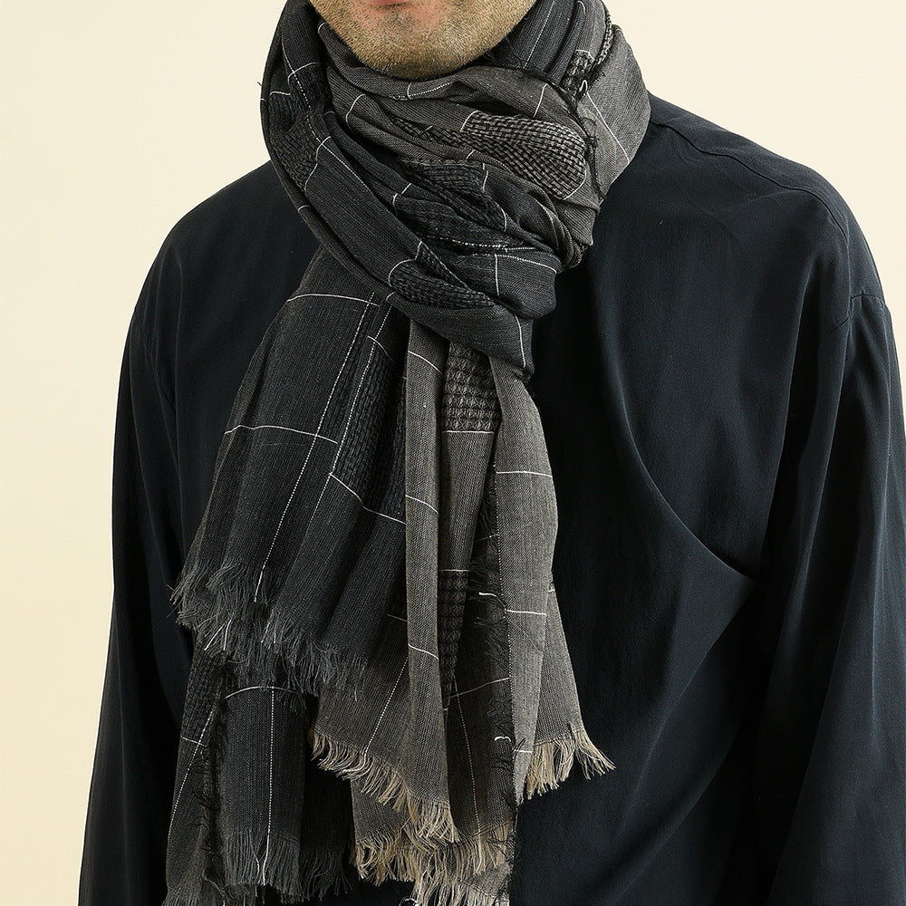 Unisex Patchwork Scarf