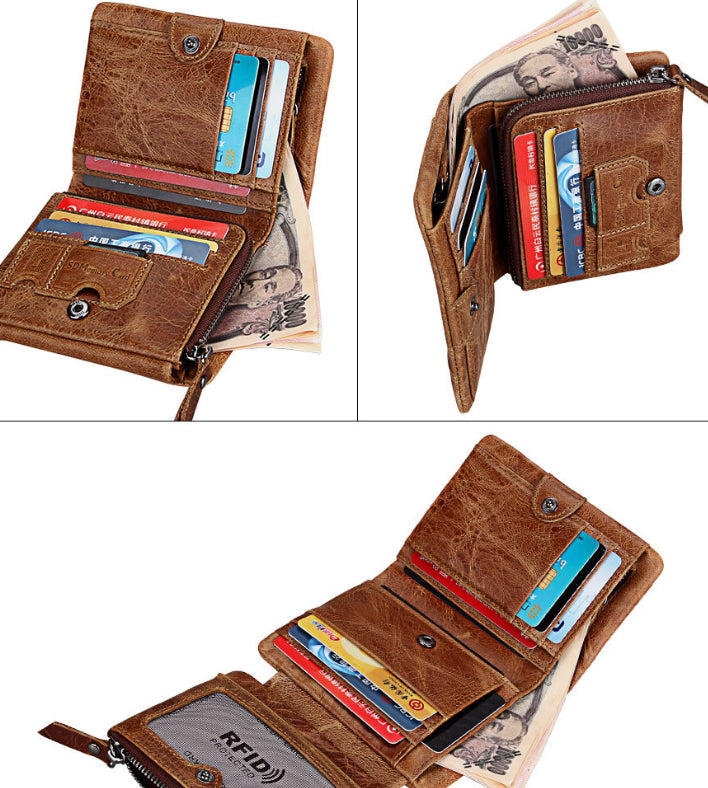 Retro Wallet With Multiple Card Slots