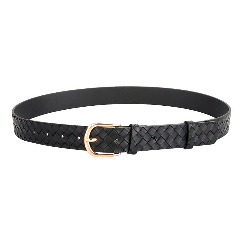Leather Buckle Belt