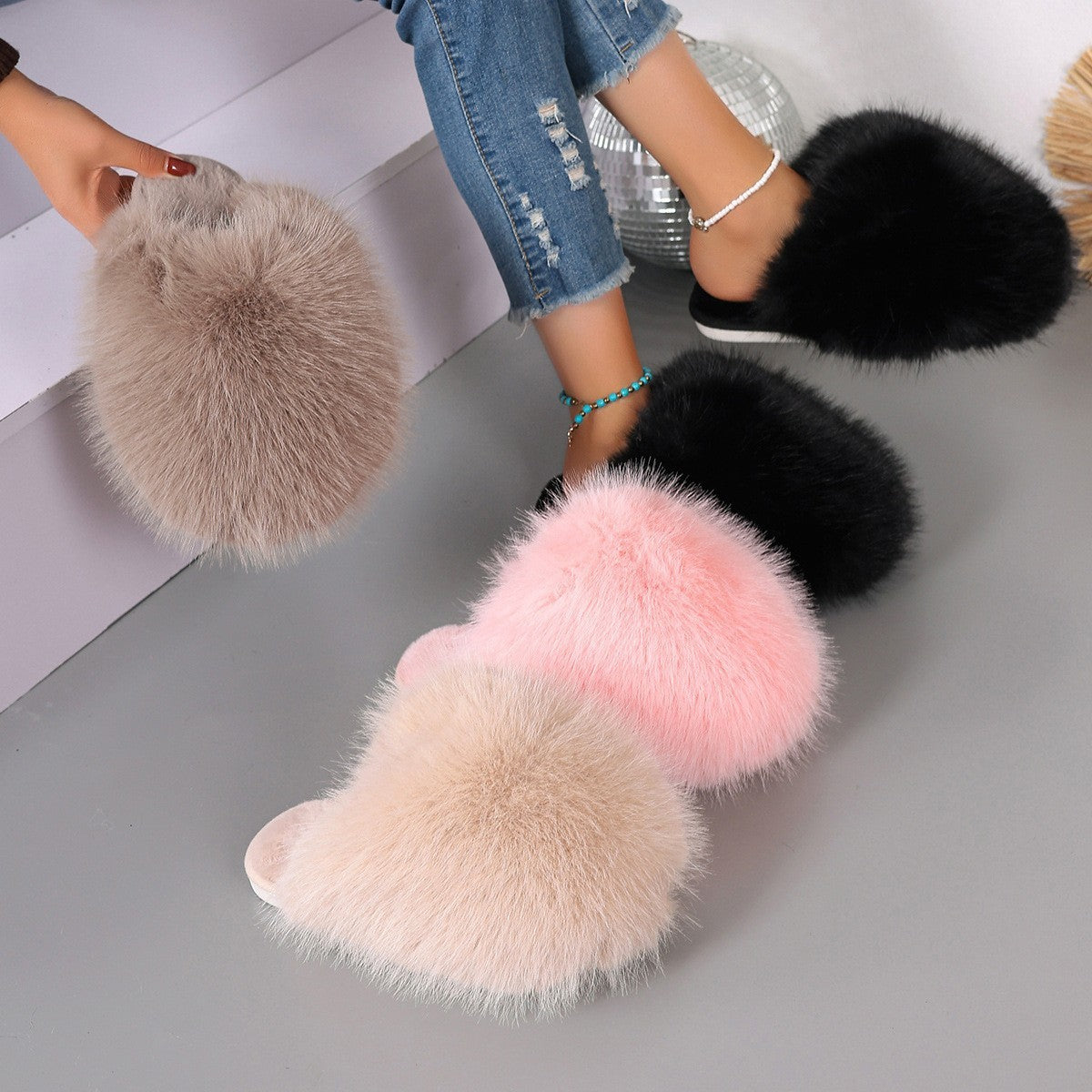Cozy Cotton Slippers For Women