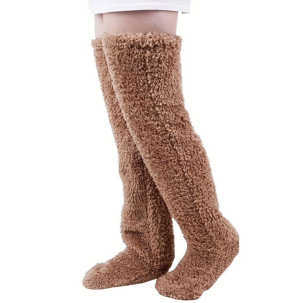 Goose Down Leg Socks