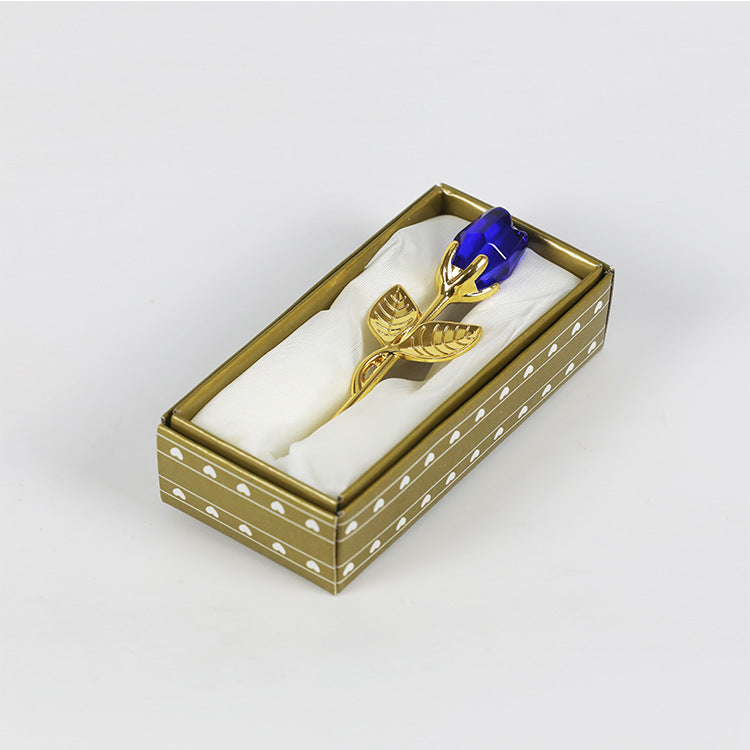 New Crystal Rose Decoration