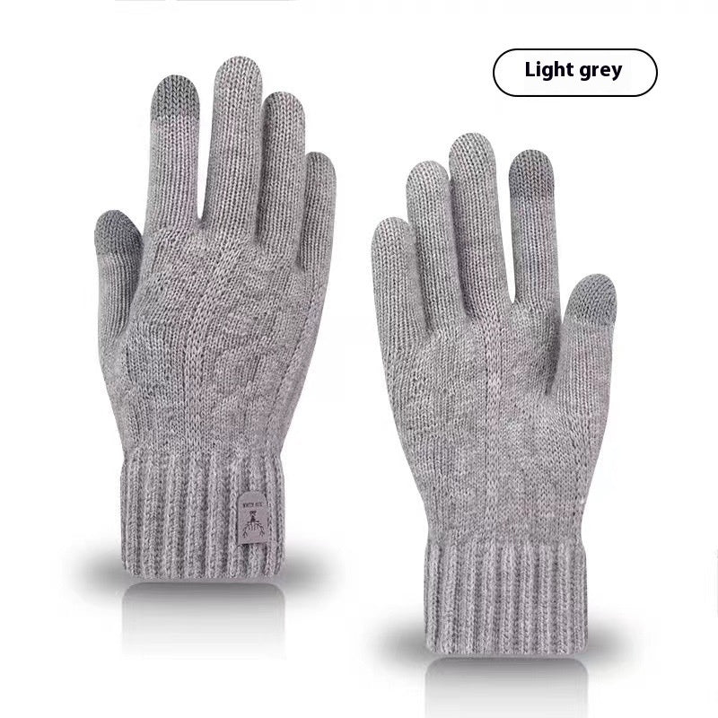 Keep-Warm Knitted Finger Gloves