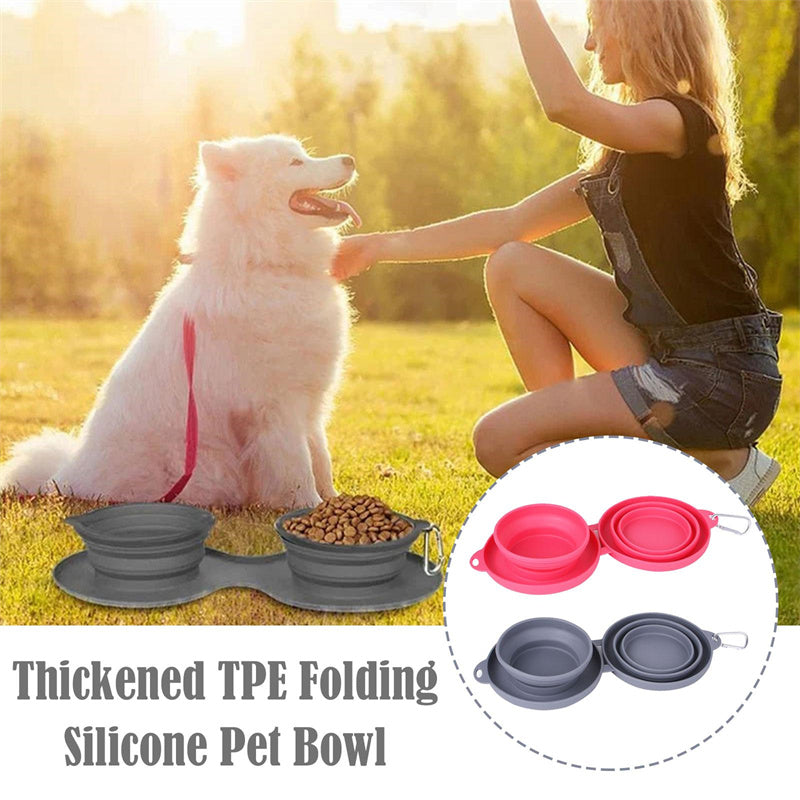 Rubber Pet Feeding Bowl