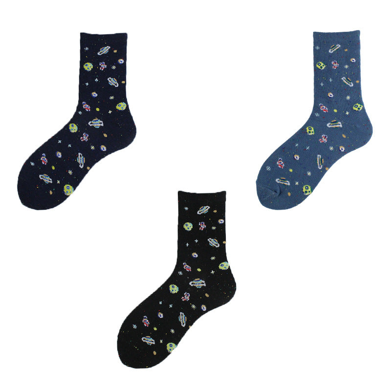 Cosmic-themed Creative Stockings